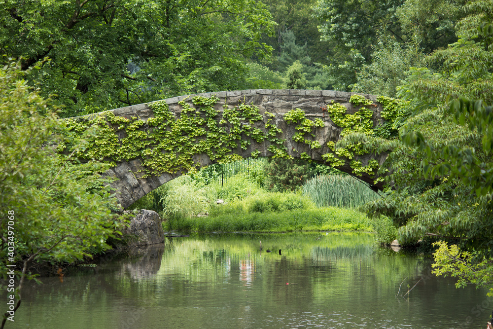 Gapstow Bridge Central Park Manhattan New York City Gapstow Bridge Central Park Manhattan New York City