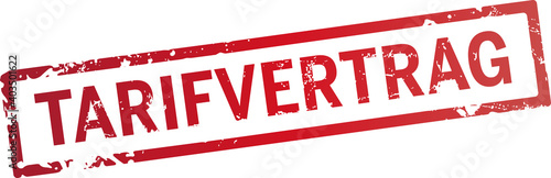 roter Stempel Tarifvertrag
