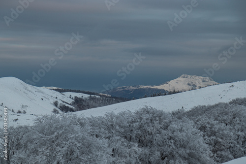 Paisajes nevados en el valle de Artikutza, zona de Bianditz  © Alotz