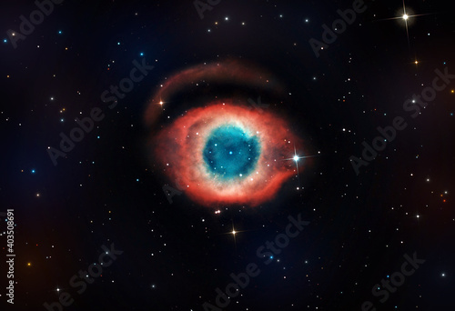 Fototapeta Naklejka Na Ścianę i Meble -  Eye of God Nebula