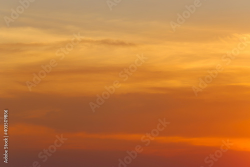 Sky and clouds after sunset,twilight sky background. © meepoohyaphoto