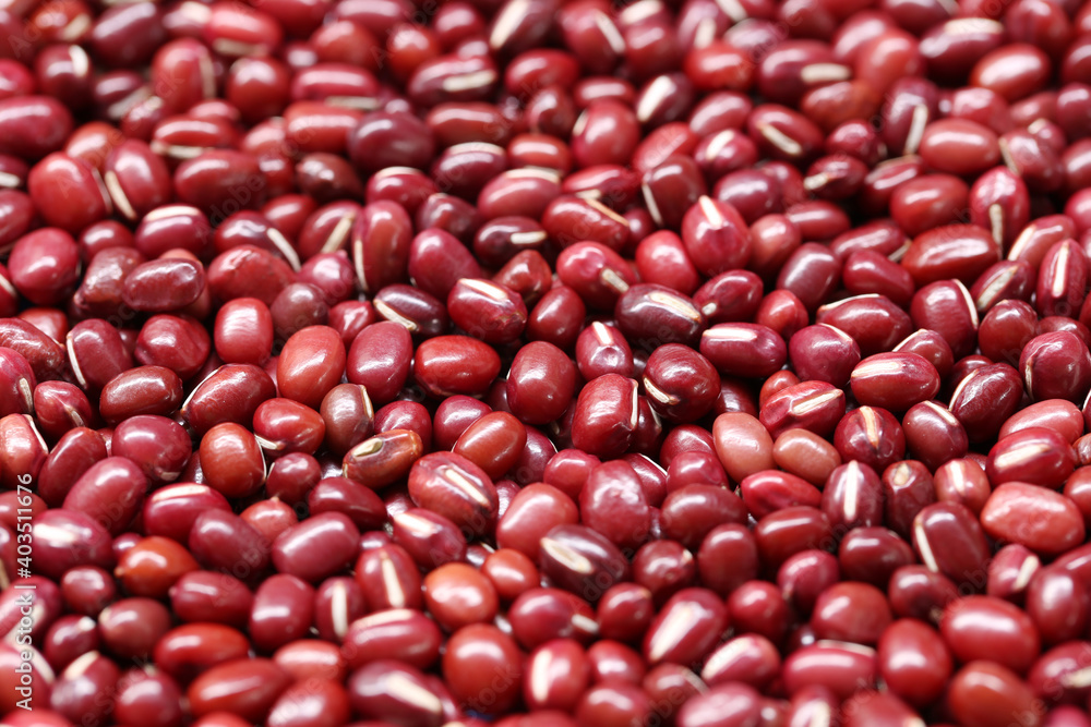 Fresh small seed of red beans background in Center focus. Fresh small seed of red beans background in Center focus.