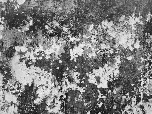 Obraz na płótnie Stone background, old gray cement cold wall.
