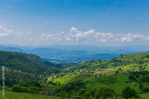 landscape in summer