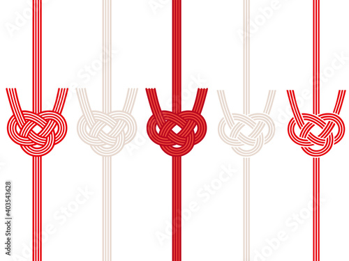 水引　あわじ結び　縦セット