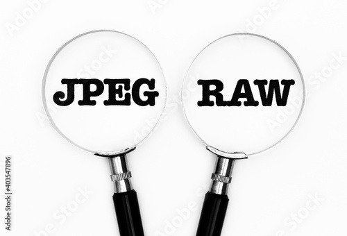 JPEG oder RAW photo