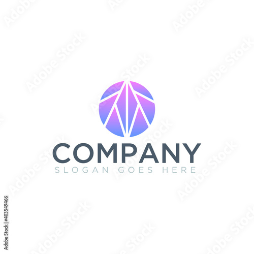 Free Download Abstract shape logo for company name - GFXLoad