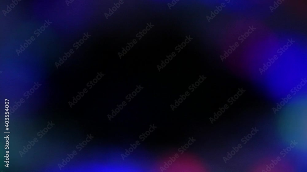 Abstract bokeh disco pink, green, blue color leaks, black background, lens flare Abstract bokeh disco pink, green, blue color leaks, black background, lens flare