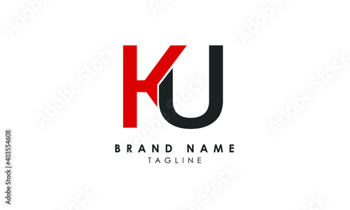 Free Download Alphabet letters Initials Monogram logo KU, UK, K and U - GFXLoad