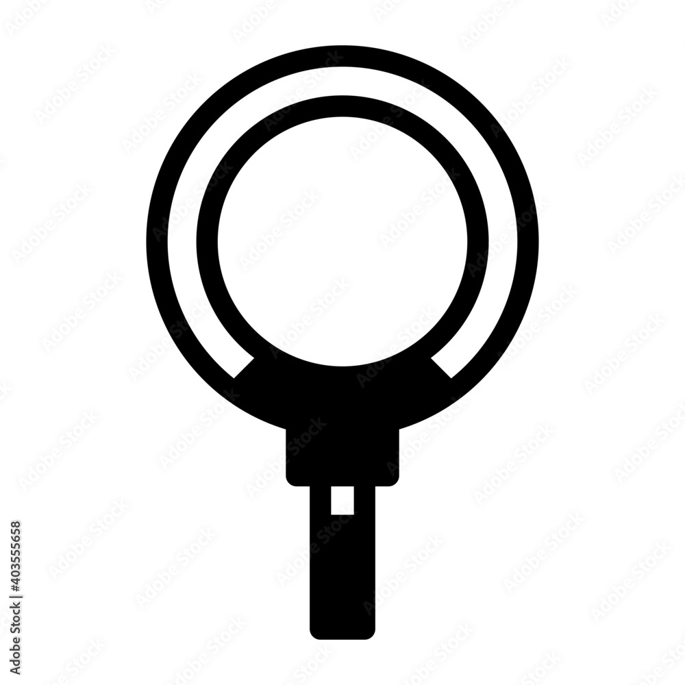 Spotlight icon vector Spotlight icon vector