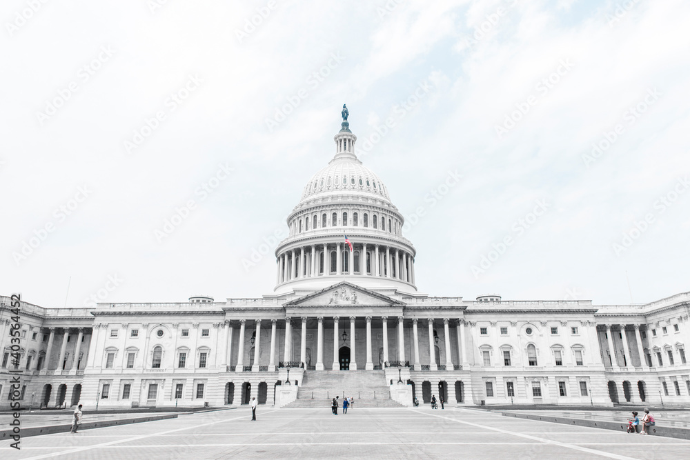 United States Capitol Building east facade - Washington DC Unite