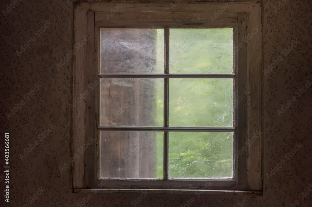 Fototapeta premium Haunted House - In The Middle Of The Forest