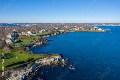 Cliffwalk - Newport, Rhode Island © demerzel21