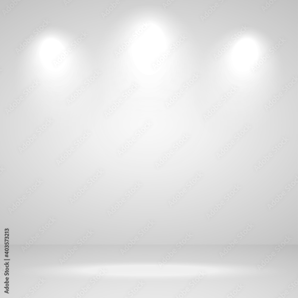 Abstract white background empty room studio for exhibition and interior , vector illustration Abstract white background empty room studio for exhibition and interior , vector illustration