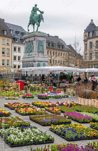 Place Guillaume II in Luxembourg photo