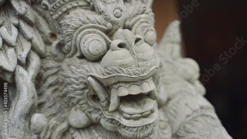 Wallpaper Mural Ornate Macaque Sculpture In Ubud Torontodigital.ca