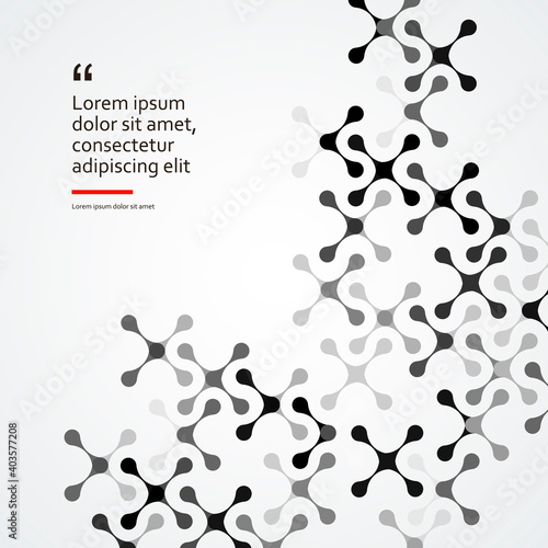 Illustration on white backdrop. Graphic modern pattern. Blank minimal design concept. Banner trendy illustration. Abstract grey white background. Graphic element vector