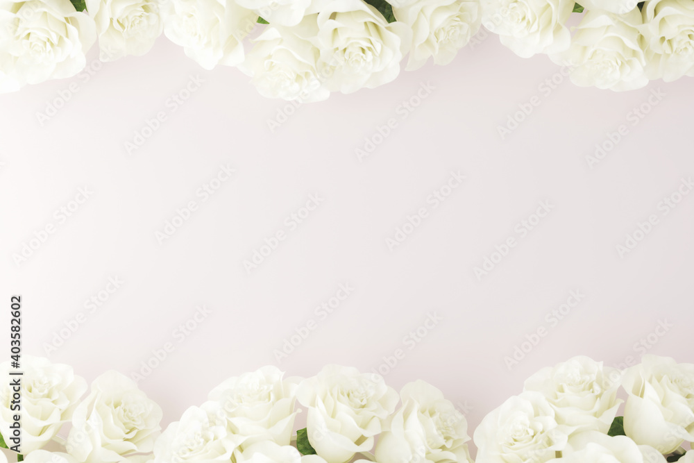 Love and Valentine's day background mockup.