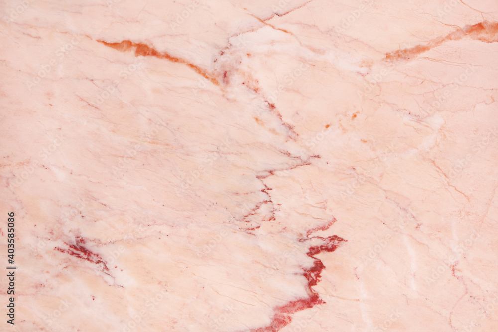Rose gold marble texture background with high resolution for interior decoration. Tile stone floor in natural pattern.