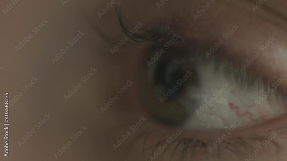 Close-up eye. Portrait of a young woman without glasses who works. Buying online on the tablet computer
Close-up eye. Portrait of a young woman without glasses who works. Buying online on the tablet computer
