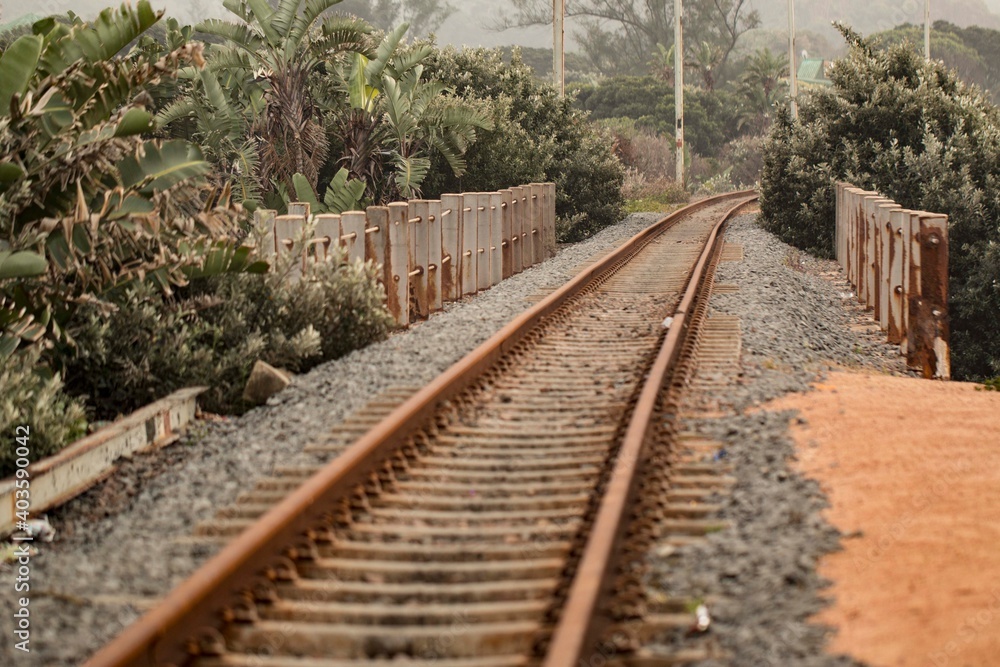 Obraz premium Train tracks