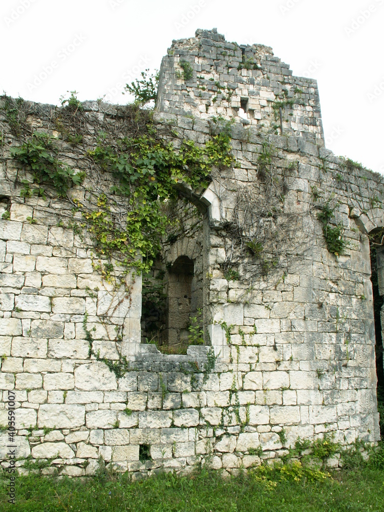 ruins of an old fortress