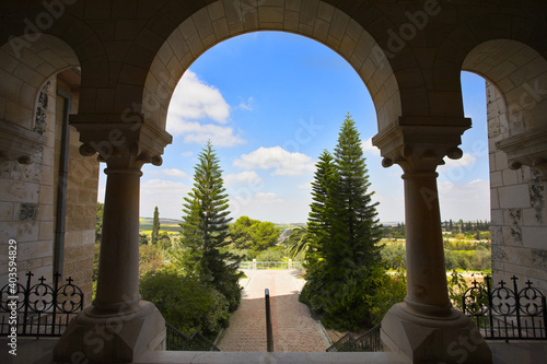 Well-known monastery of Latroun in Israel