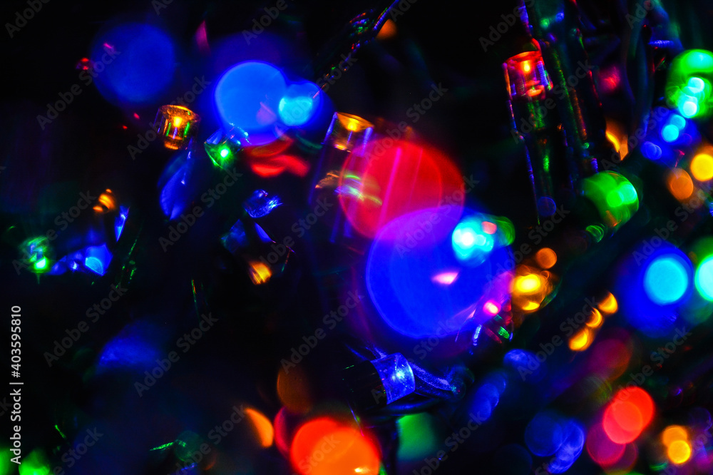christmas lights on the tree christmas lights on the tree