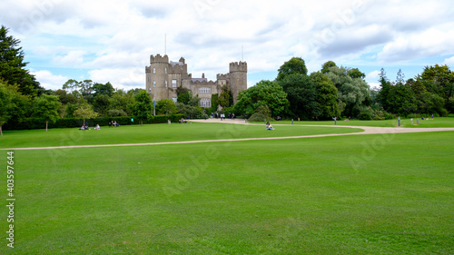 Photography Dublin - August 2019: view of Malahide castle