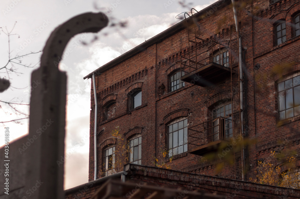 Abandoned alcohol factory in Warsaw Abandoned alcohol factory in Warsaw