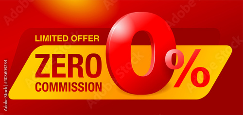 zero commission special offer template