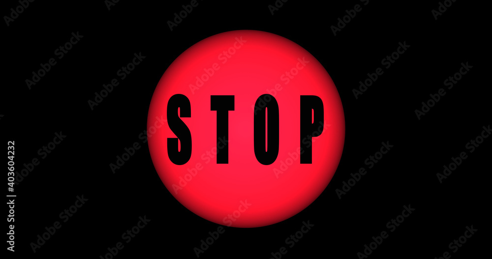 Stop Warning Attention Red Black Sign Icon Stop Warning Attention Red Black Sign Icon