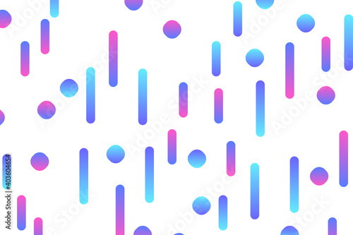 Futuristic cover design for notebook paper, copybook brochures, book, magazine, print. Geometric abstract background with gradient multicolor elements. Colored pattern.