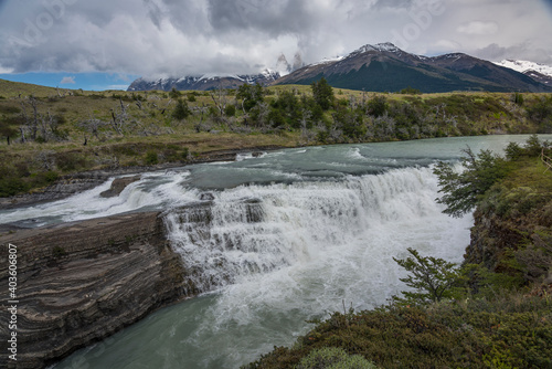 Rio Paine Waterfall 