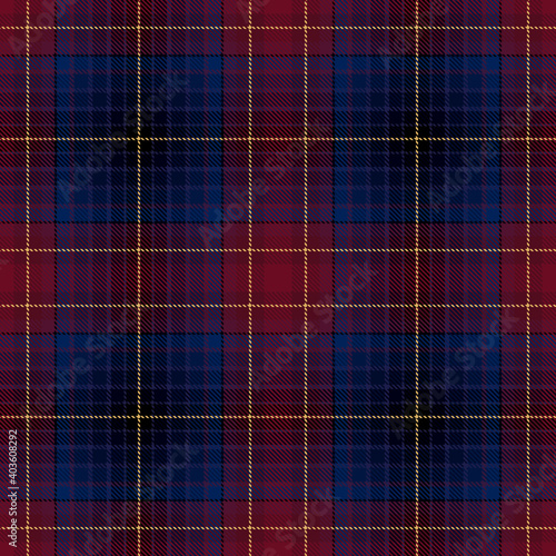 Blue Pattern textile seamless tartan plaid. abstract design red
