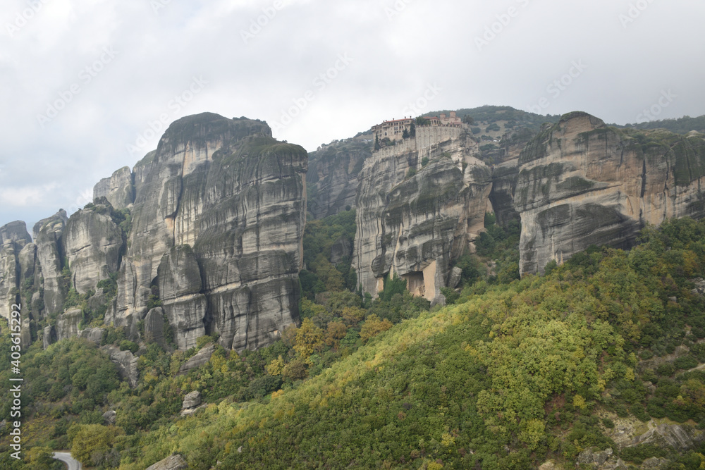 View of the main monuments and places of Greece. Meteora monasteries.
View of the main monuments and places of Greece. Meteora monasteries.