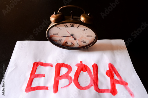 Word Ebola Text photo