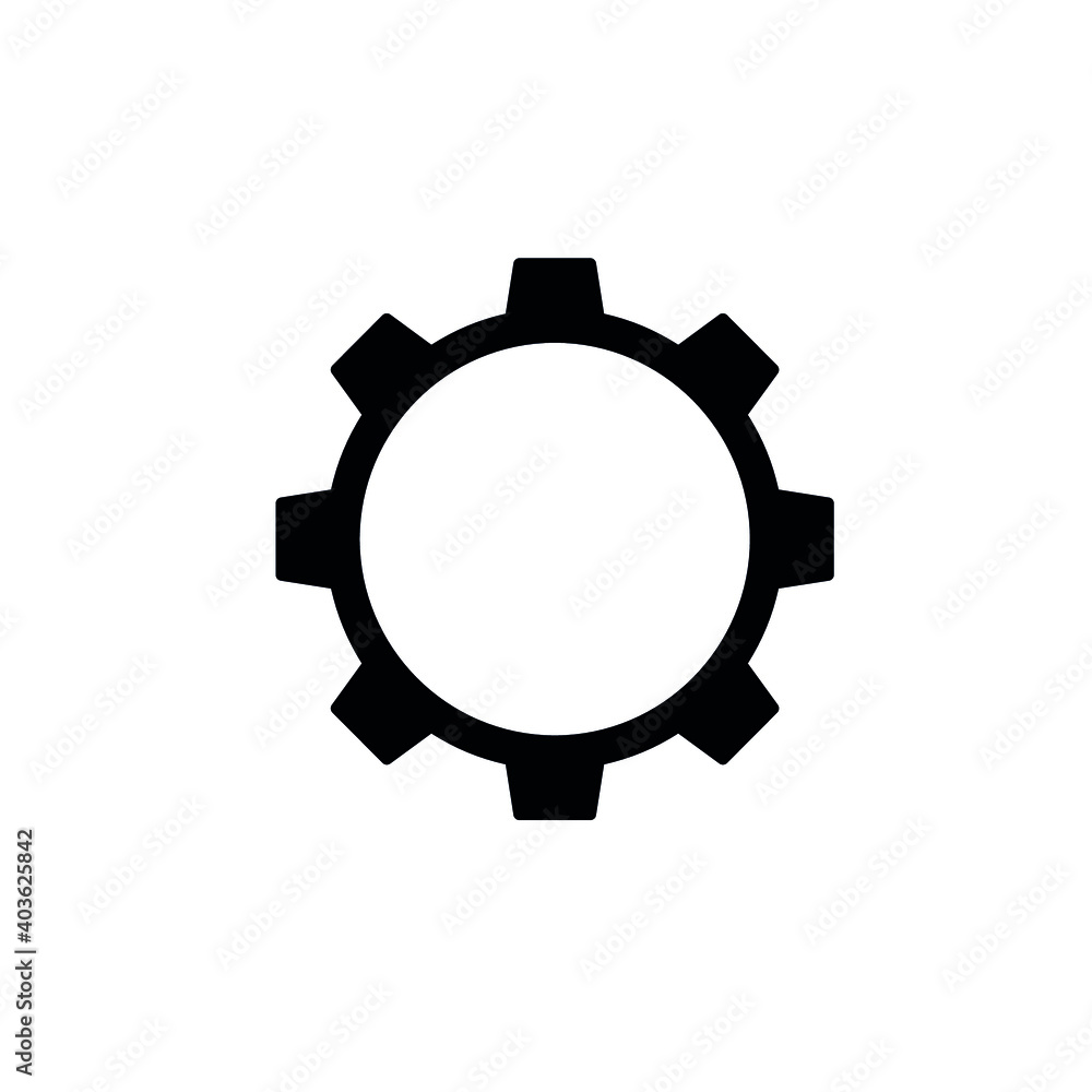 Setting icon vector set. Manage icon for site or app. Setting icon vector set. Manage icon for site or app.