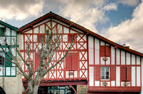 La Bastide-Clairence, France, HDR Image photo