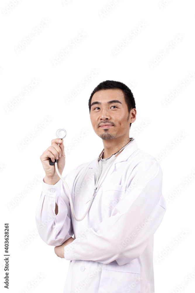 Portrait of a young man Asian doctor Portrait of a young man Asian doctor