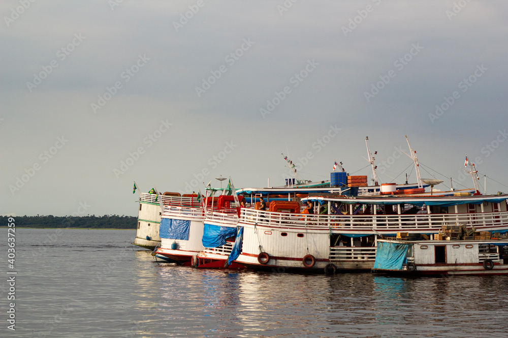 Manaus_Amazonas_Transporte Amazônco_Barco