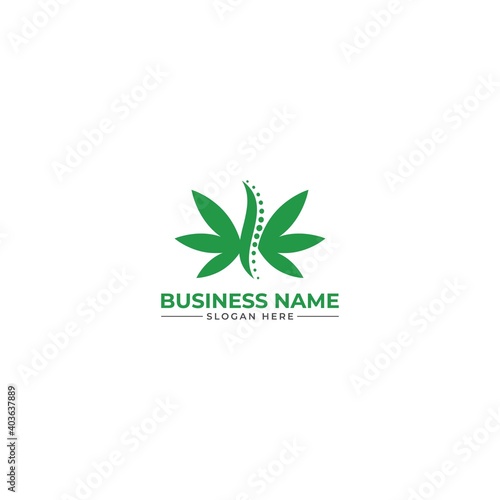 Backbone cannabis hemp weed marijuana cbd ORTHOPEDIC LOGO DESIGN, Spine care logo, Chiropractic logo