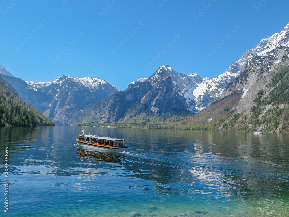 Boot am Königssee - Berchtesgadener Land