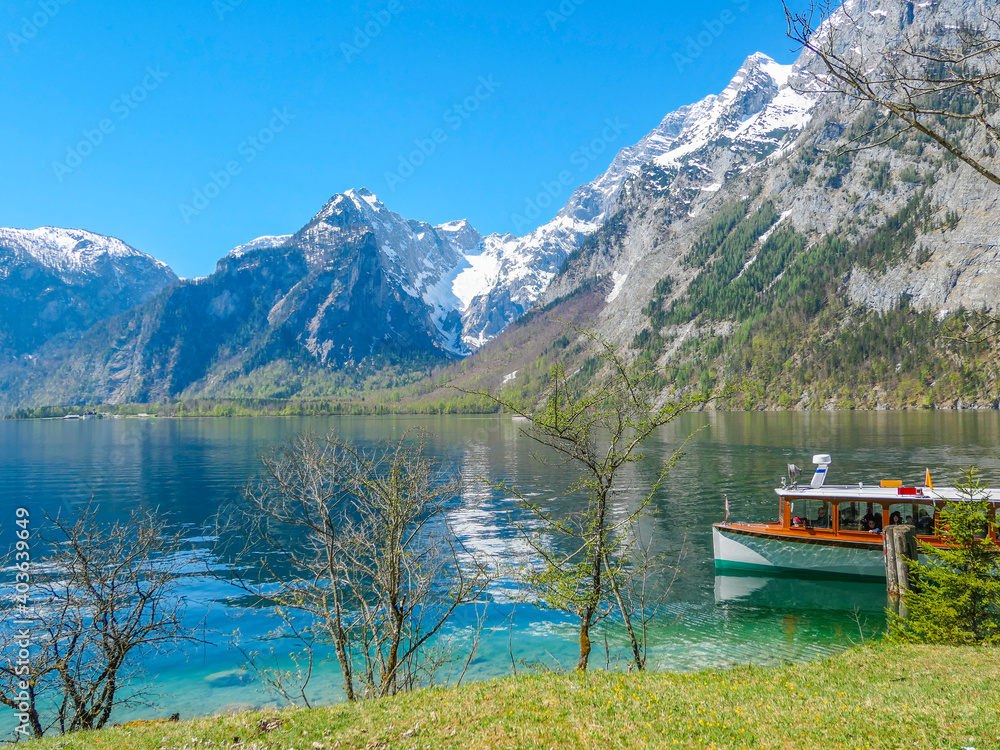 Boot am Königssee - Berchtesgaden