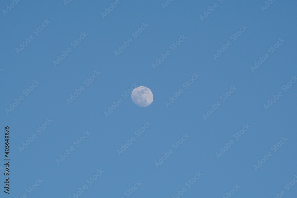 The sky is bright, the moon is bright. The sky is bright, the moon is bright.