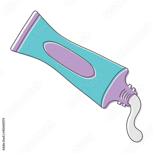 ointment hand drawn design vector illustration