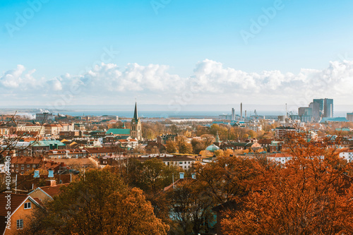 view of the city, Halmstad photo