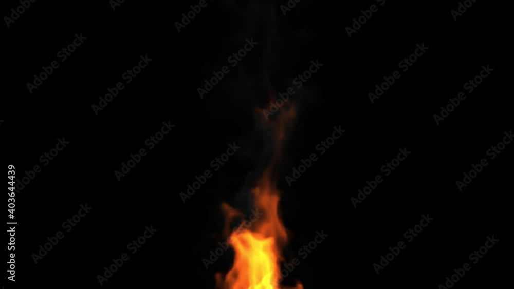 Animation of burning fire with alpha channel Animation of burning fire with alpha channel