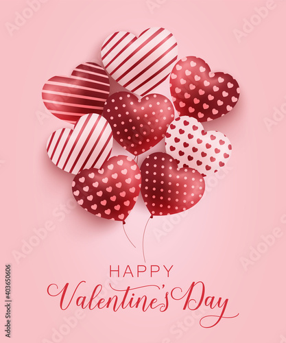 happy valentine's day design. happy valentine's day lettering
