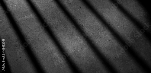 Fotografi Background banner details from a jail flor against the sunlight, Portugal